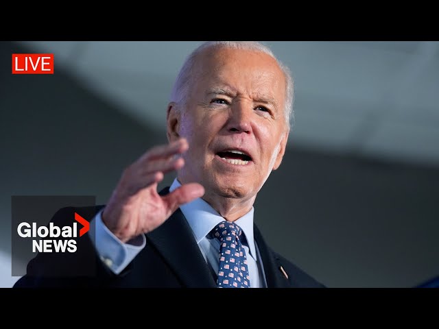 ⁣Biden addresses nation after Trump wins 2024 election | LIVE