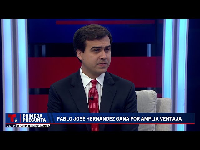 ⁣Primera Pregunta: Comisionado residente electo, Pablo José Hernández