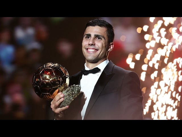 ⁣Ballon d'or football 2024: Rodri élu, vinicius déçu