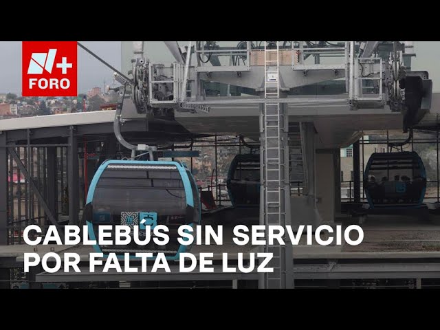 ⁣Suspenden servicio en L3 del cablebús por falta de energía eléctrica, CDMX - Estrictamente Personal