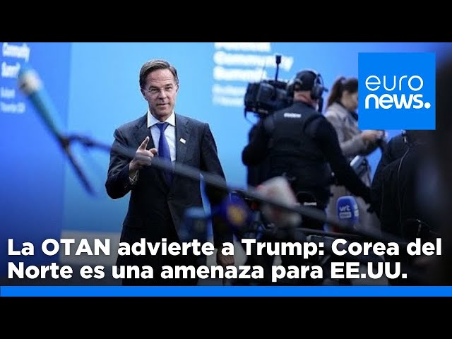 ⁣Mensaje de Rutte a Trump: Las tropas norcoreanas en la guerra de Ucrania también amenazan a EE.UU.