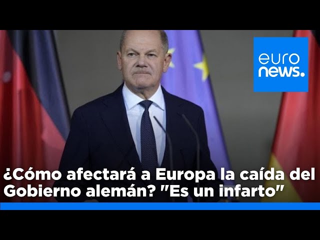 ⁣Claus Strunz, CEO de 'Euronews': "El colapso del Gobierno alemán es un infarto para E