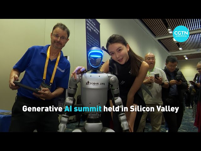 ⁣Generative AI summit held in Silicon Valley