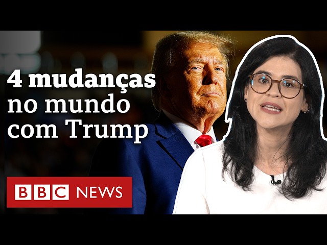 ⁣Eleições EUA 2024: 4 formas como 2° mandato de Trump pode mudar o mundo