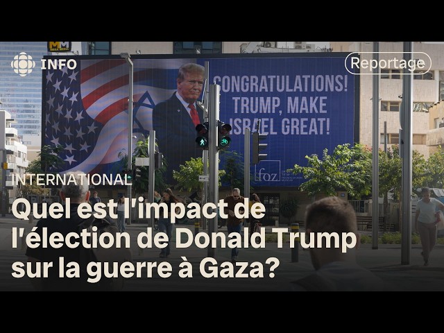 ⁣Donald Trump victorieux : quelle issue pour les Palestiniens?