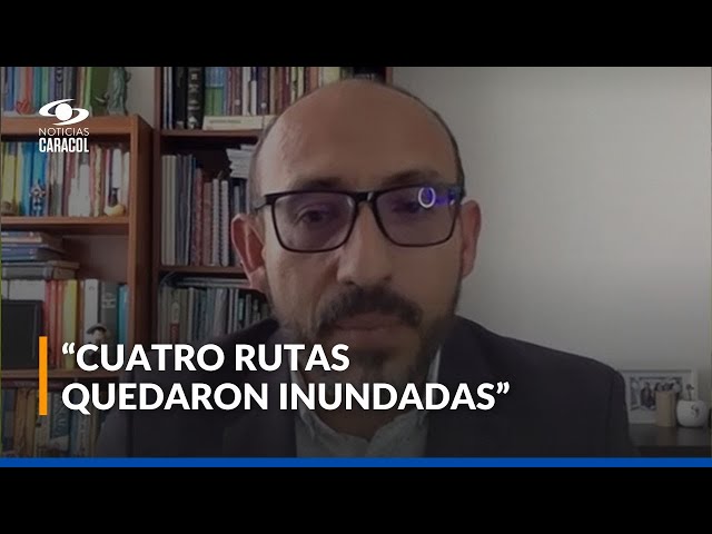 ⁣Rector de colegio afectado por lluvias cuenta cómo auxiliaron a estudiantes en medio de inundaciones