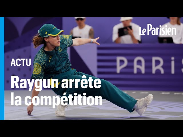 ⁣Moquée depuis les JO de Paris, Raygun la breakeuse australienne arrête la compétition