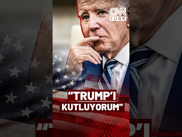 ⁣Trump Seçildi, Joe Biden İlk Kez Konuştu! "Trump'ı Arayıp Onu Tebrik Ettim"