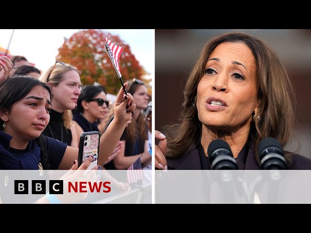 ⁣Kamala Harris supporters react to loss as Donald Trump plans cabinet | BBC News