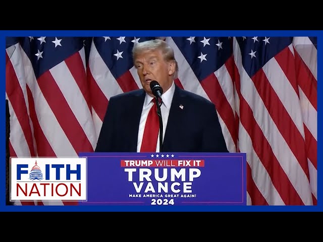 ⁣How Donald Trump Reclaimed the White House | Faith Nation - November 6, 2024