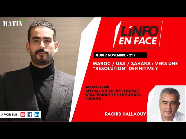 ⁣L'Info en Face avec Ali Moutaib