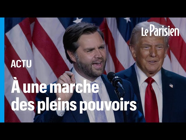 ⁣JD Vance, le nouveau vice-président ultra-conservateur de Donald Trump