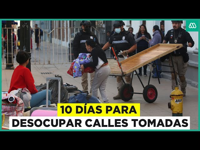 ⁣Municipios tienen 10 días para desocupar calles tomadas en las comunas