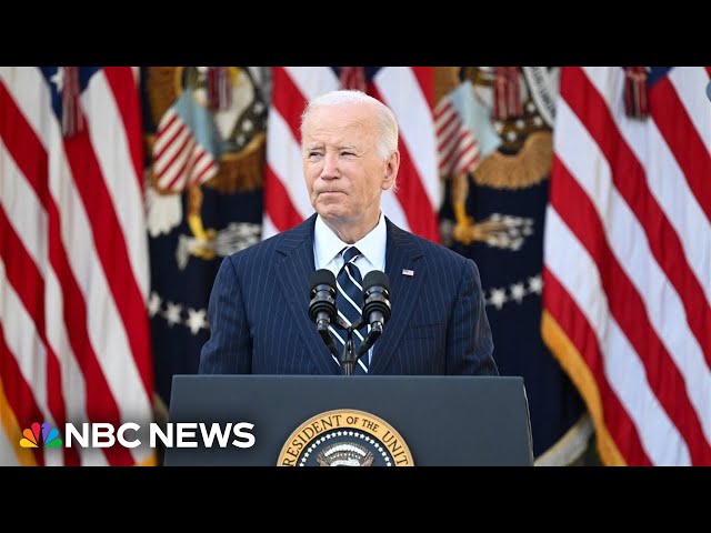 ⁣Biden on Trump win: 'We accept the choice the country made'