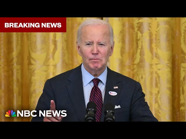 ⁣LIVE: Biden addresses the nation after Trump wins the 2024 election | NBC News