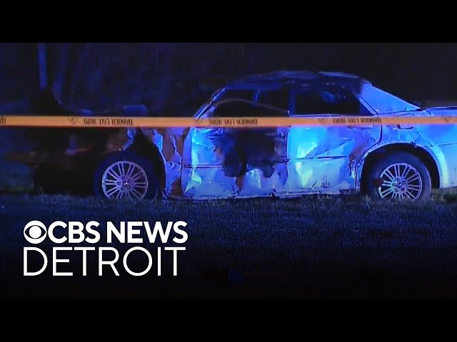 ⁣Detroit man rescues driver from burning vehicle