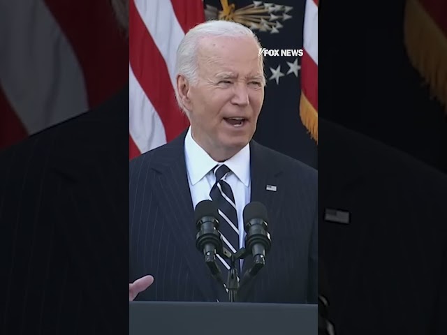 ⁣Biden pledges 'peaceful and orderly' transfer of power after Harris loses election