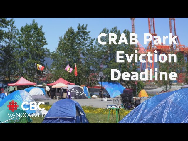 ⁣CRAB Park residents upset and unprepared for Nov. 7 eviction deadline