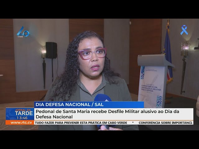 ⁣Pedonal de Santa Maria recebe Desfile Militar  alusivo ao Dia da Defesa Nacional