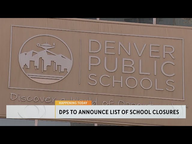 ⁣Denver Public Schools to announce list of school closures