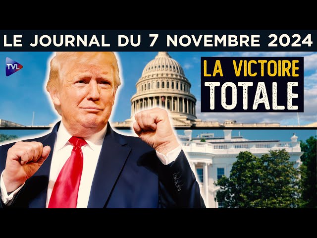 ⁣Trump : la victoire totale - JT du jeudi 7 novembre 2024