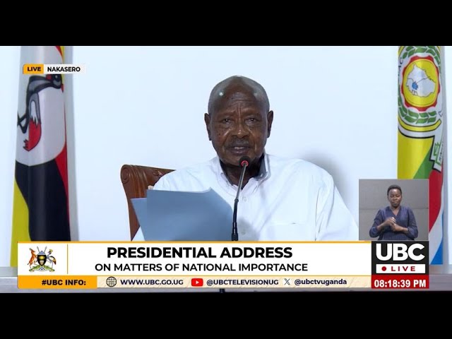 ⁣COFFEE BILL; MUSEVENI CALLS THOSE AGAINST COFFEE RATIONALIZATION A DISGRACE TO NATION GROWTH