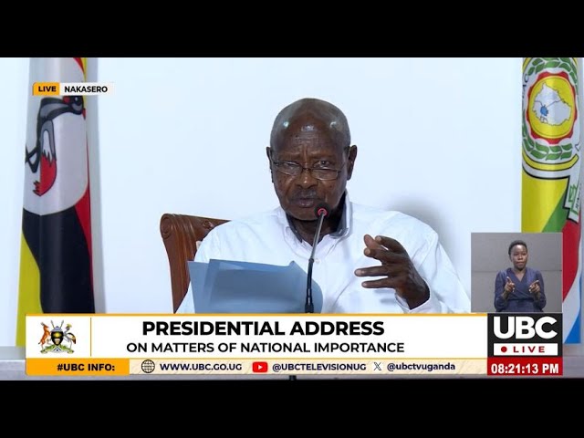 ⁣MUSEVENI POINTS OUT KEY FACTORS IN HIS SPEECH; LACK OF PATRIOTISM, CRIMINALITY & CORRUPTION