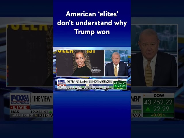 ⁣Varney: Trump burst the ‘elites’ bubble #shorts