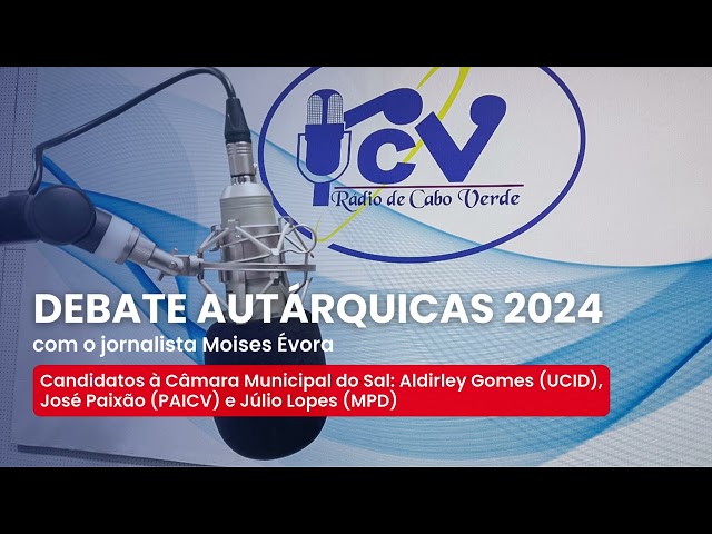 ⁣DEBATE Autárquicas 2024 com candidatos á Câmara Municipal do Sal