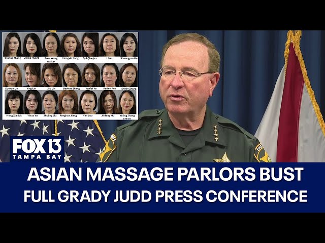 ⁣Asian massage parlors bust in Florida lands 21 women in jail