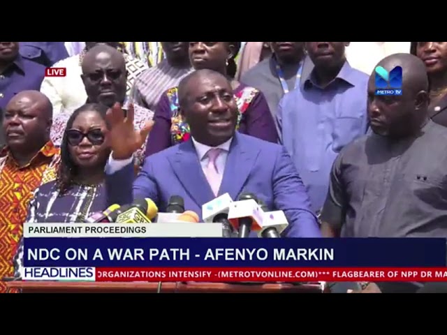 ⁣NDC on a war path---Afenyo Markin