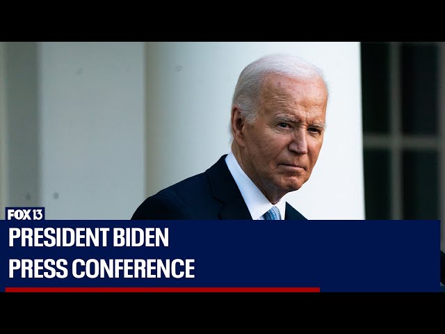 ⁣President Joe Biden speaks from White House