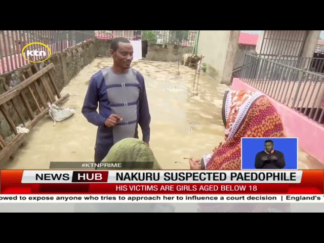 ⁣42 year old suspected paedophile arrested in Nakuru