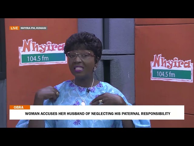 ⁣Woman accuses her husband of neglected his pastoral responsibility -   Obra on Adom TV (07 -11-24)