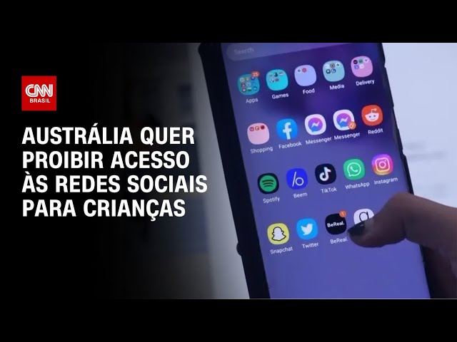 ⁣Austrália quer proibir acesso às redes sociais para crianças | CNN 360°