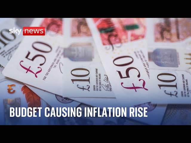 ⁣Interest rate cut - but budget means inflation will rise, Bank of England says