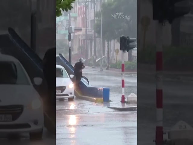 ⁣Scenes from Cuba after Hurricane Rafael hits the country