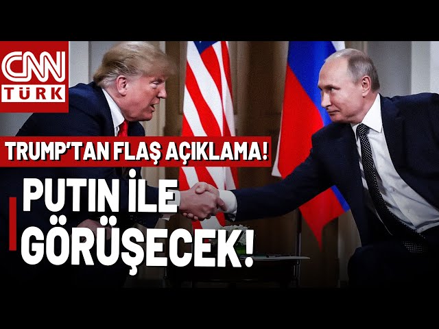 ⁣ ABD-Rusya Hattından Sıcak Haber! Trump'tan "Putin İle Konuşacağız" Açıklaması!