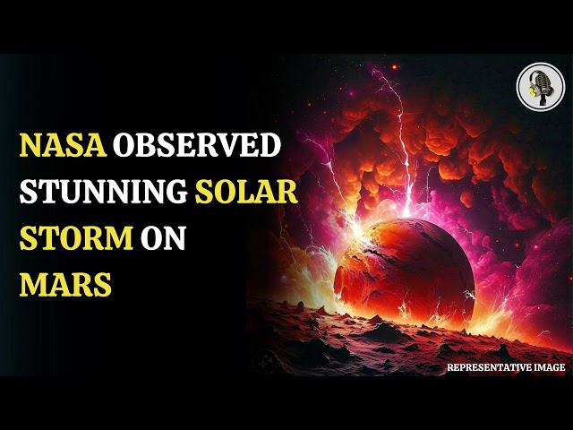 ⁣NASA Observed Stunning Solar Strom on Mars | WION Podcast