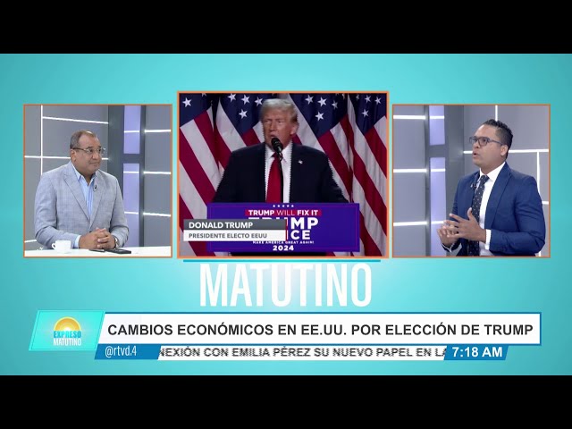 ⁣La victoria de Donald Trump tendrá un impacto económico | Francisco Díaz, Economista