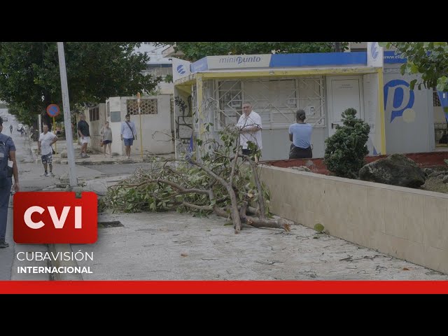 ⁣Impacto del Huracán Rafael en La Habana