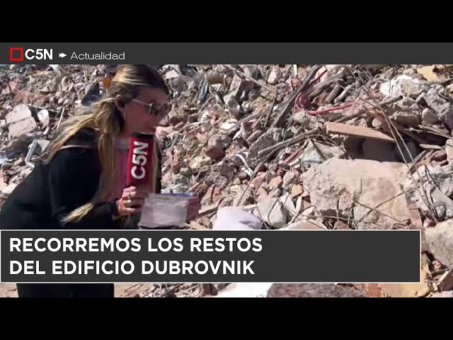 ⁣RECORREMOS LOS RESTOS DEL EDIFICIO DUBROVNIK