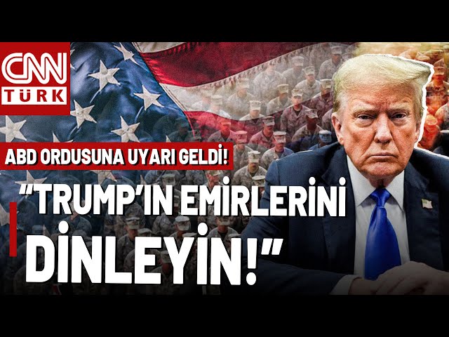 ⁣ABD Ordusuna "Darbeye Kalkışmayın" Mesajı! ABD Bakanı Pentagon'a Yazdı: "Trump&#