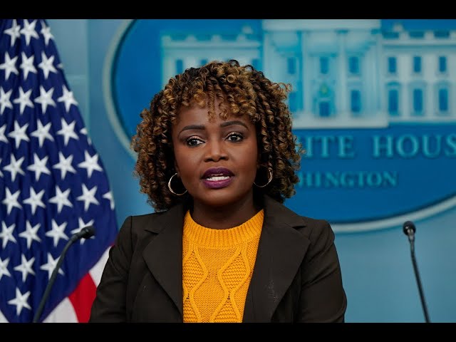 ⁣LIVE: White House holds press briefing