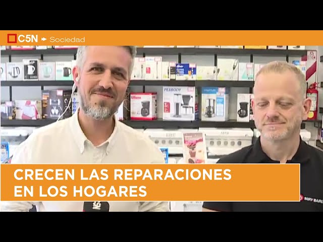 ⁣CRECEN LAS REPARACIONES EN LOS HOGARES: LA GENTE PIENSA DOS VECES ANTES DE COMPRAR UNO NUEVO