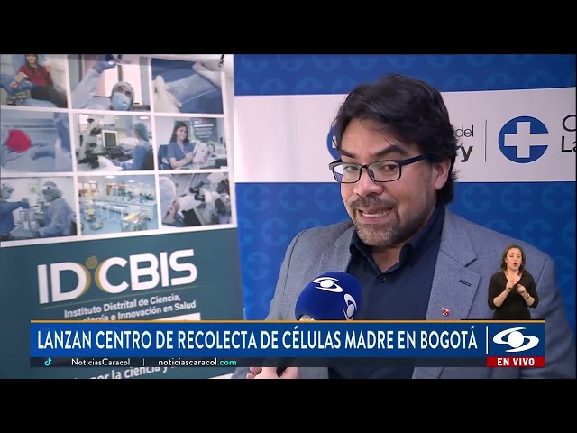 ⁣Lanzan centro de recolecta de células madre en Bogotá