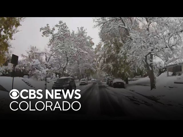 ⁣First Alert Traffic Tracker follows icy, snowpacked roads in Denver metro area