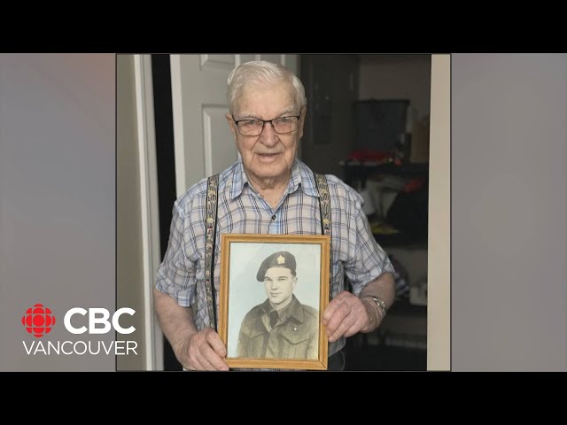 ⁣104-year-old veteran recalls fighting in Second World War