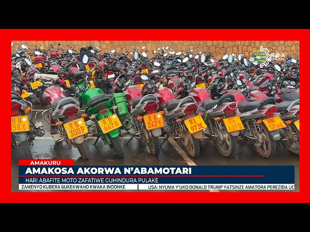 ⁣Moto zisaga 2000 zafatiwe i Kigali mu makosa arimo no guhindura pulake | Abamotari na bo baburiwe