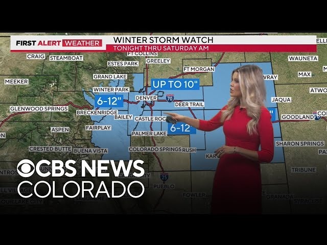 ⁣More snow on the way, this system isn't done with Denver and Colorado yet.